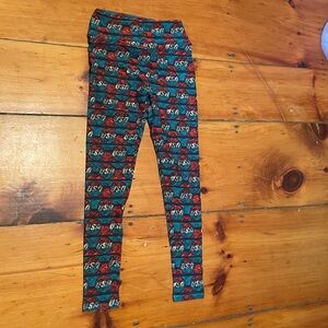 Colorful USA Print Leggings